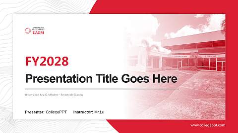 Universidad Ana G. Méndez – Recinto de Gurabo Academic Presentation/Research Findings Report PPT Template