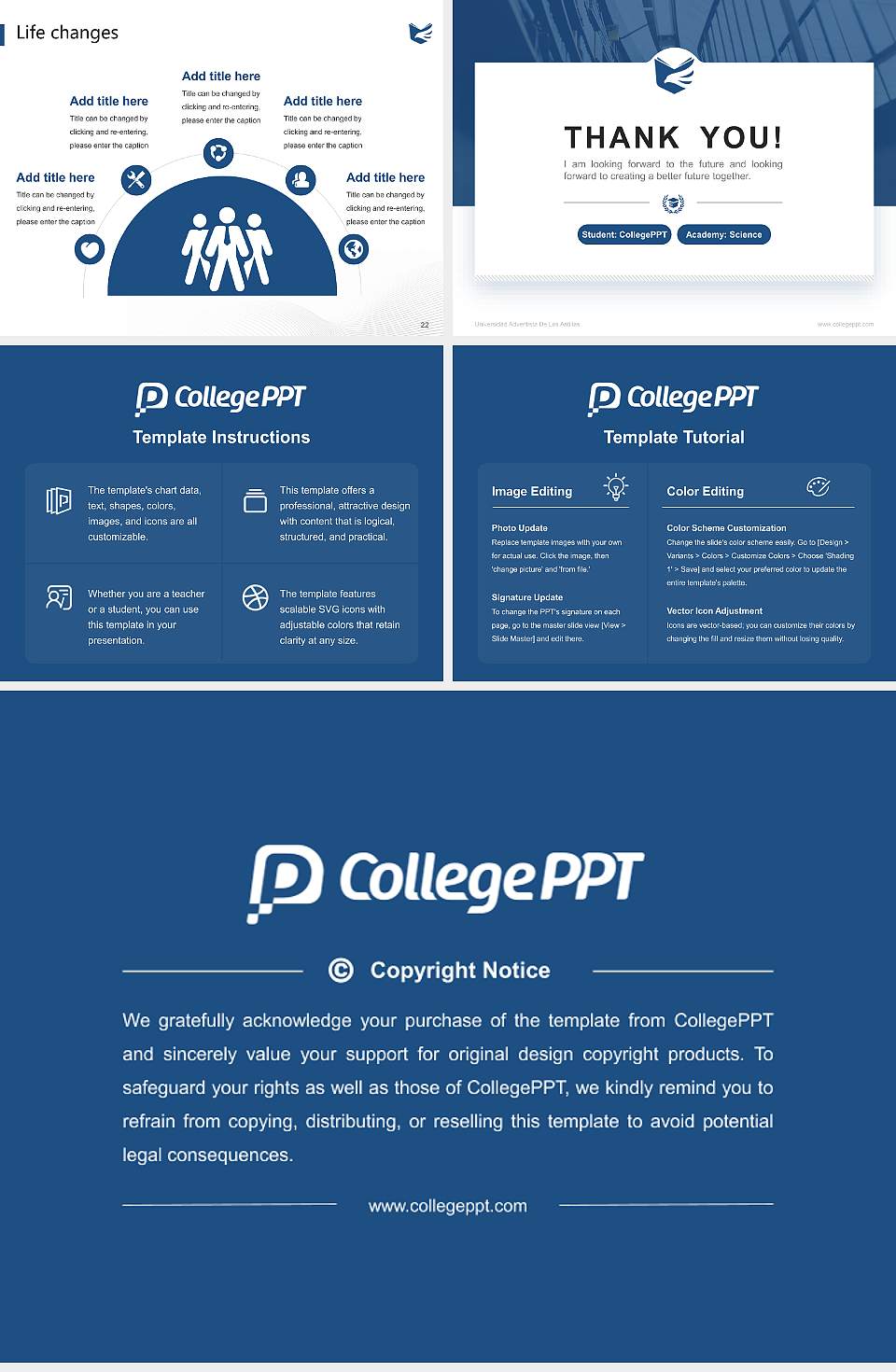 Universidad Adventista De Las Antillas National Scholarship Defense PPT Template4:3 ratio PPT effect preview image4