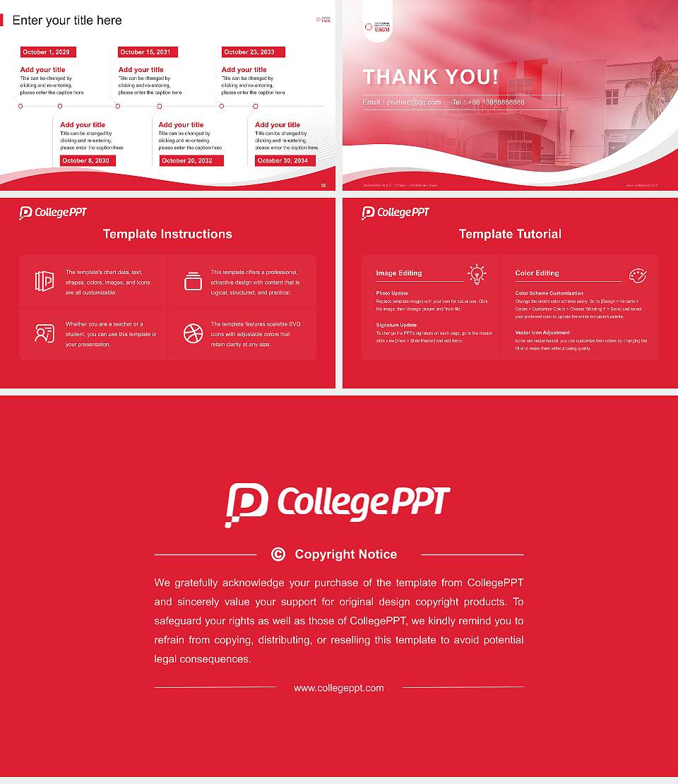 Universidad Ana G. Méndez – Recinto de Cayey Lecture Sharing and Networking Event PPT Template16:9 ratio PPT effect preview image4