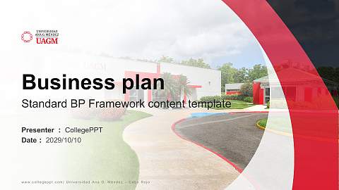 Universidad Ana G. Méndez – Cabo Rojo Competition/Entrepreneurship Contest PPT Template