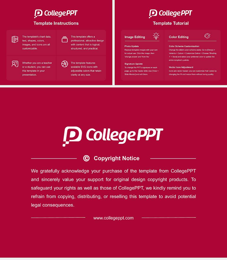 Union University Academic Presentation/Research Findings Report PPT Template4:3 ratio PPT effect preview image5