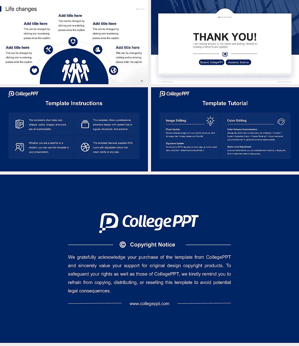 Trinity Baptist College National Scholarship Defense PPT Template16:9 ratio PPT effect preview image4