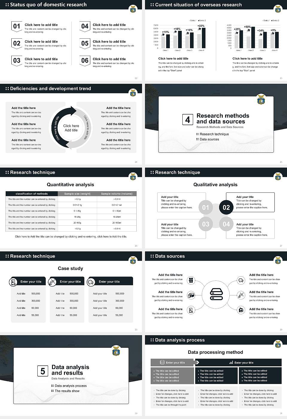 United States Coast Guard Academy Graduation Thesis Defense PPT Template16:9 ratio PPT effect preview image4