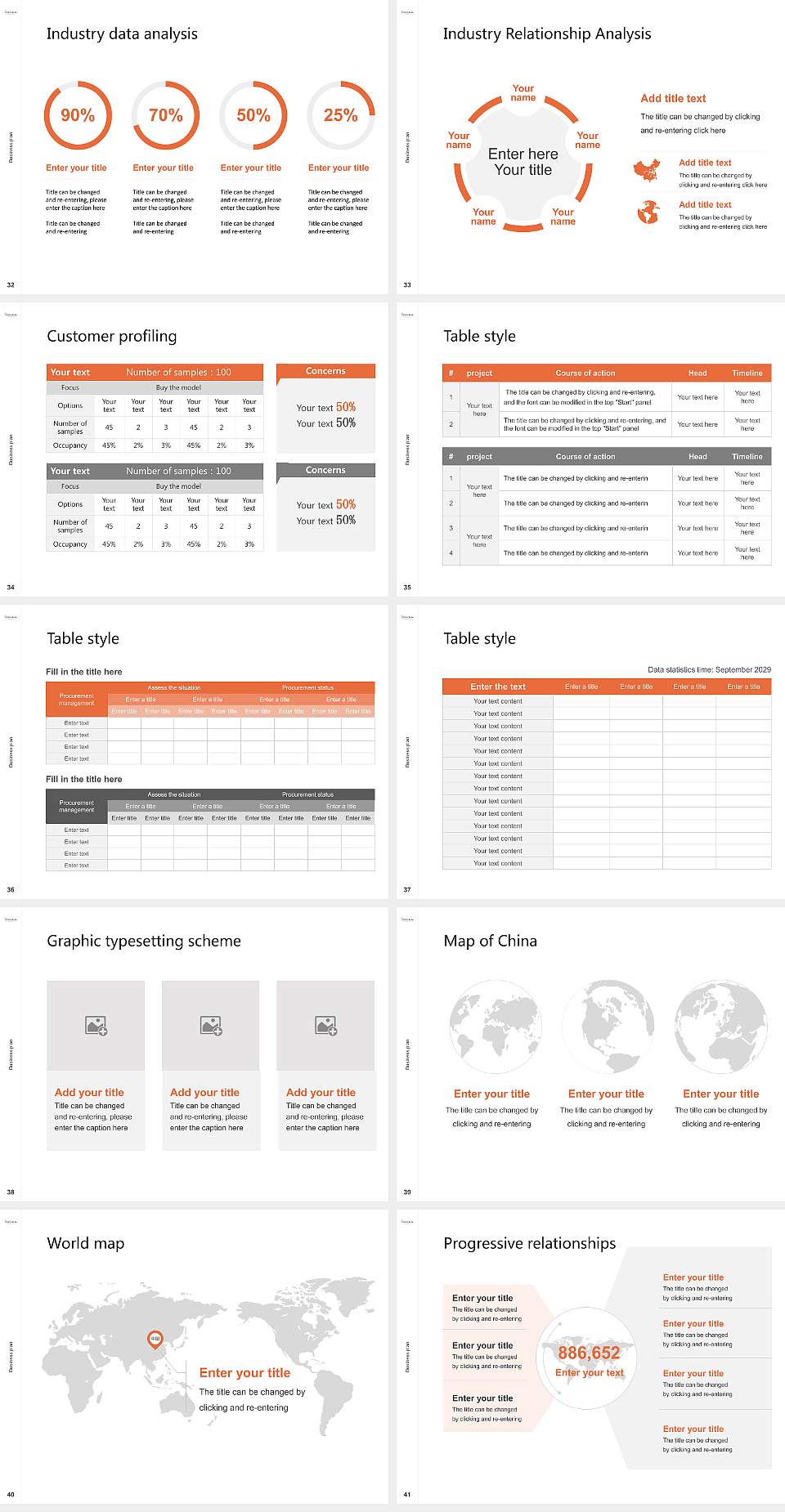Tusculum University Competition/Entrepreneurship Contest PPT Template4:3 ratio PPT effect preview image5