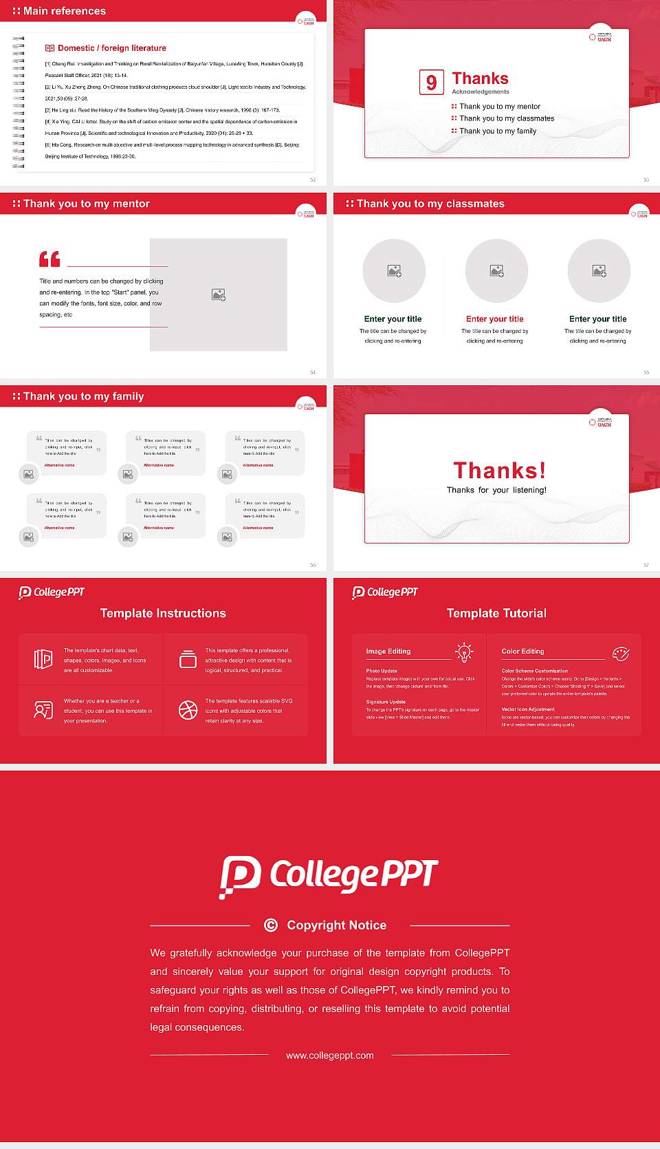 Universidad Ana G. Méndez – Recinto de Santa Isabel Graduation Thesis Defense PPT Template16:9 ratio PPT effect preview image7
