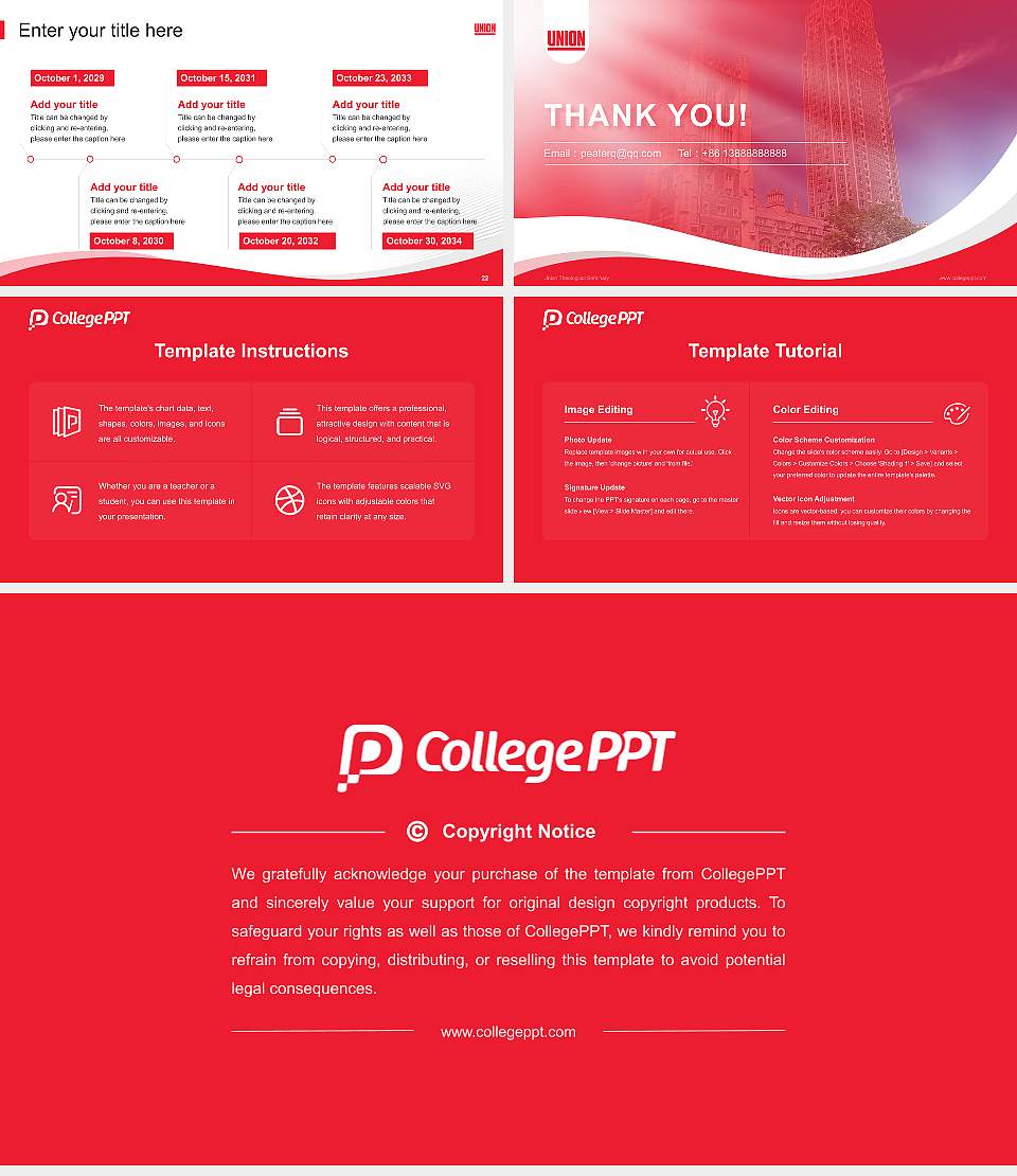 Union Theological Seminary Lecture Sharing and Networking Event PPT Template16:9 ratio PPT effect preview image4