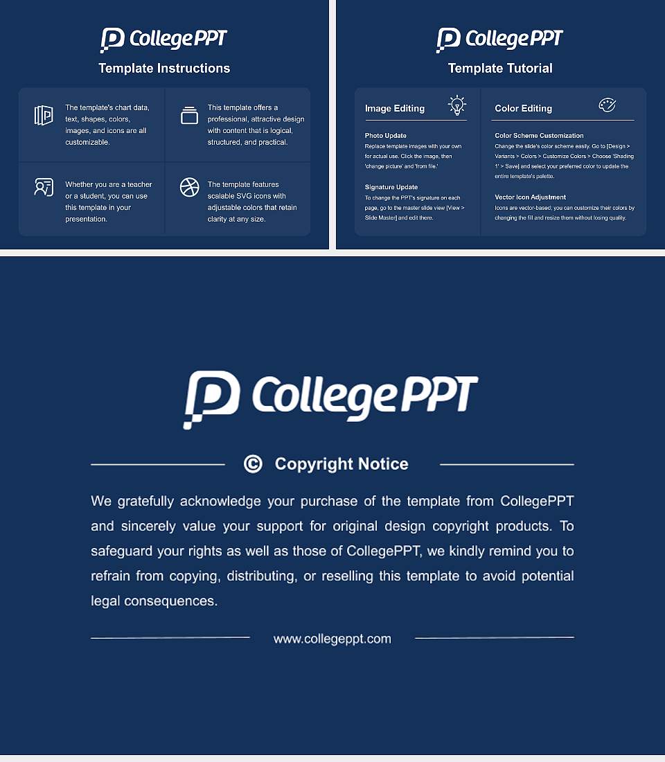 Trinity Christian College Academic Presentation/Research Findings Report PPT Template4:3 ratio PPT effect preview image5
