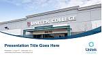 Unitek College Fremont Campus Unterricht Powerpoint Vorlage