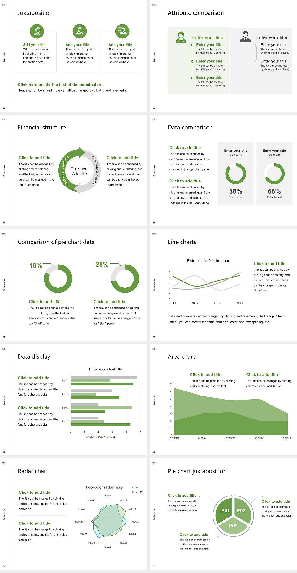 Unity Environmental University Competition/Entrepreneurship Contest PPT Template4:3 ratio PPT effect preview image7