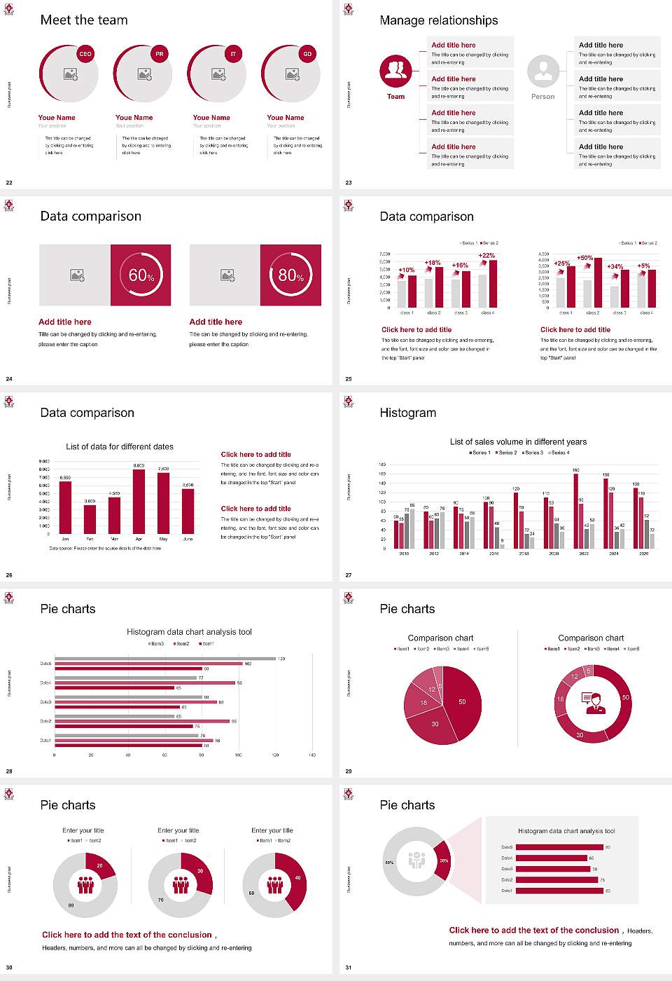 Union University Competition/Entrepreneurship Contest PPT Template16:9 ratio PPT effect preview image4