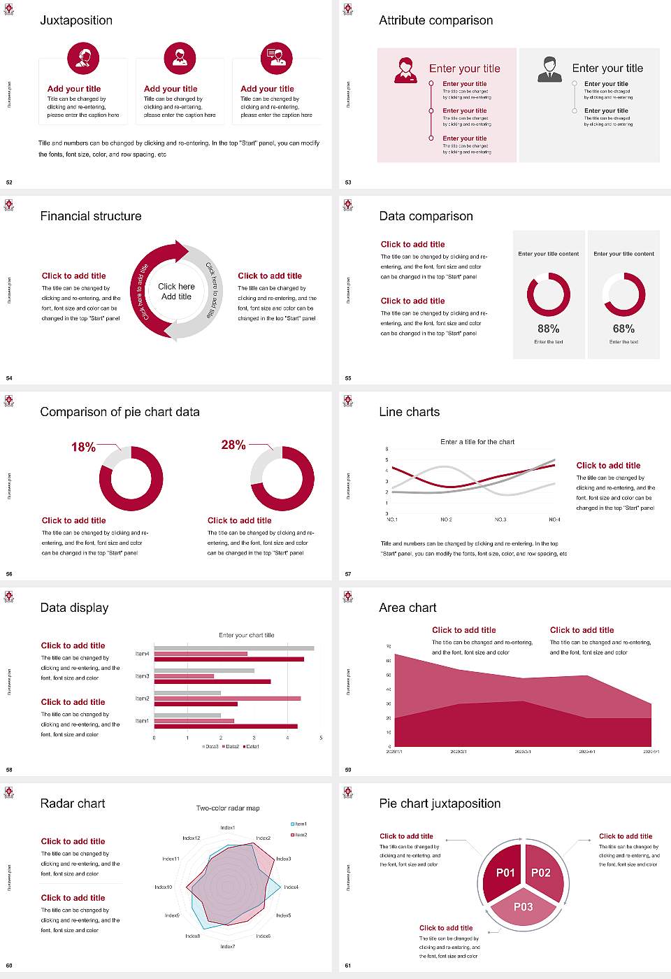 Union University Competition/Entrepreneurship Contest PPT Template16:9 ratio PPT effect preview image7