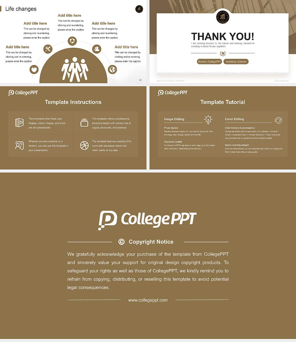 University of North Carolina at Pembroke National Scholarship Defense PPT Template16:9 ratio PPT effect preview image4