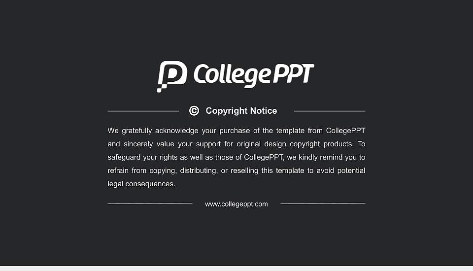 University of North Carolina School of the Arts Thesis Proposal/Graduation Defense PPT Template16:9 ratio PPT effect preview image5