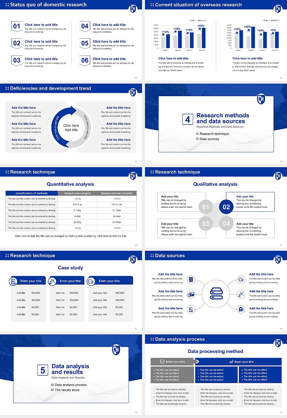 University of New Hampshire-Main Campus Graduation Thesis Defense PPT Template16:9 ratio PPT effect preview image4