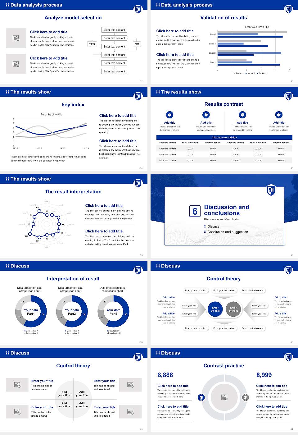 University of New Hampshire-Main Campus Graduation Thesis Defense PPT Template16:9 ratio PPT effect preview image5