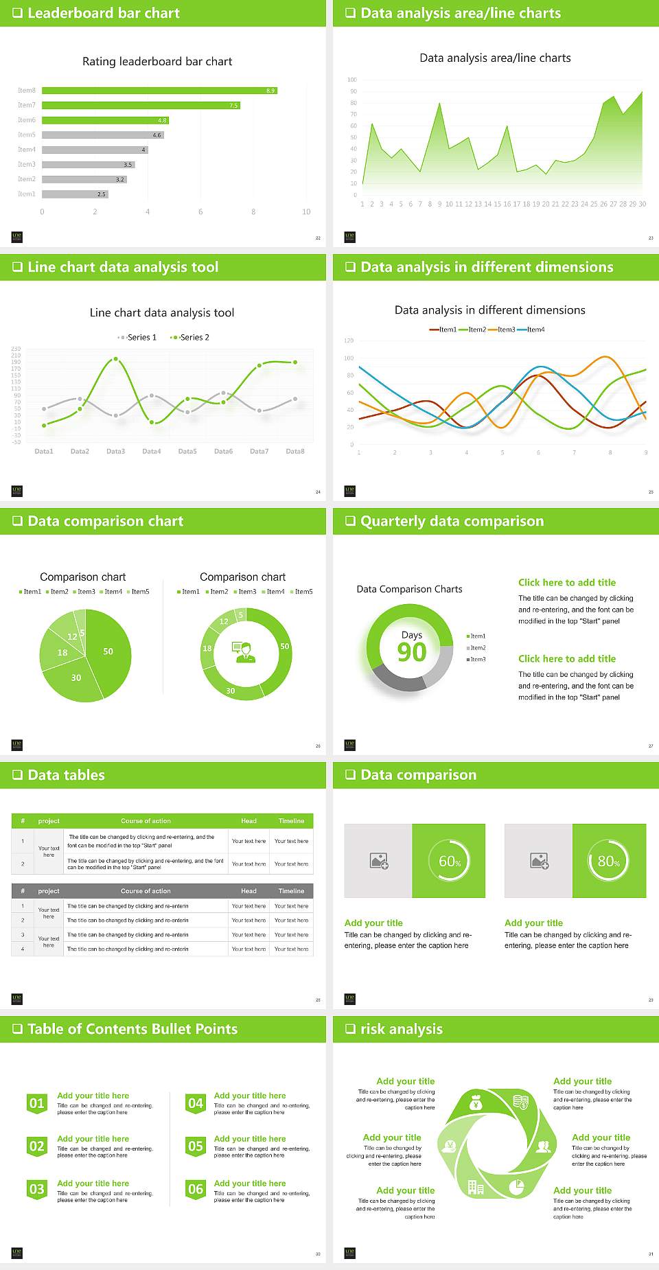 University of New England General Purpose PPT Template4:3 ratio PPT effect preview image4