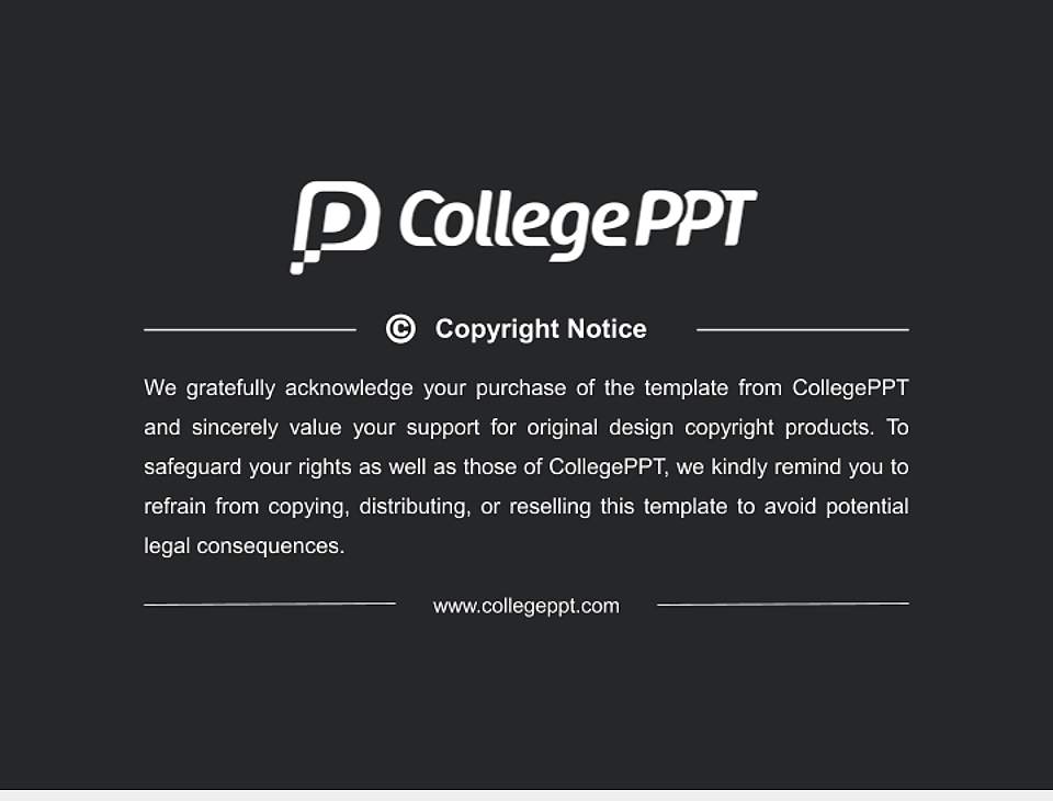 University of North Carolina School of the Arts Thesis Proposal/Graduation Defense PPT Template4:3 ratio PPT effect preview image5