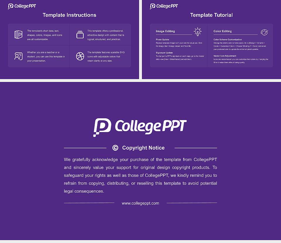 Tennessee Technological University Academic Presentation/Research Findings Report PPT Template16:9 ratio PPT effect preview image5
