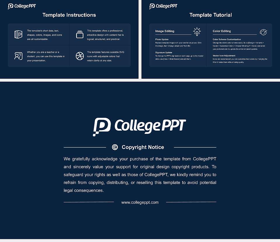 University of North Florida Course/Courseware Creation PPT Template16:9 ratio PPT effect preview image5