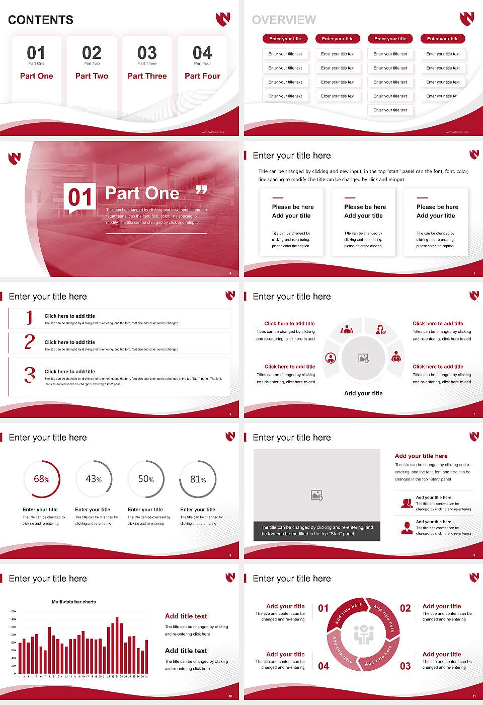 University of Nebraska Medical Center Lecture Sharing and Networking Event PPT Template16:9 ratio PPT effect preview image2