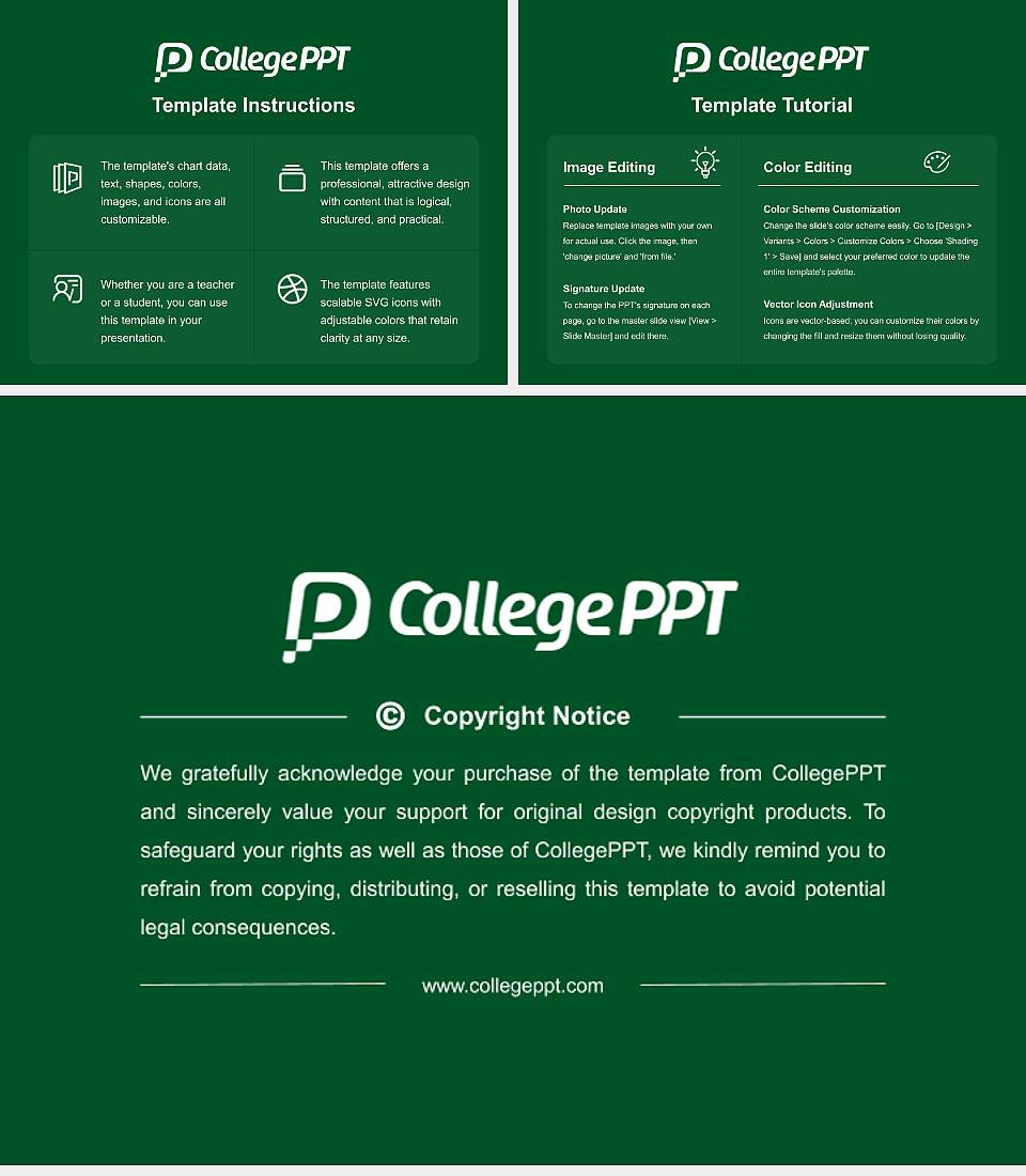 University of North Texas Course/Courseware Creation PPT Template4:3 ratio PPT effect preview image5