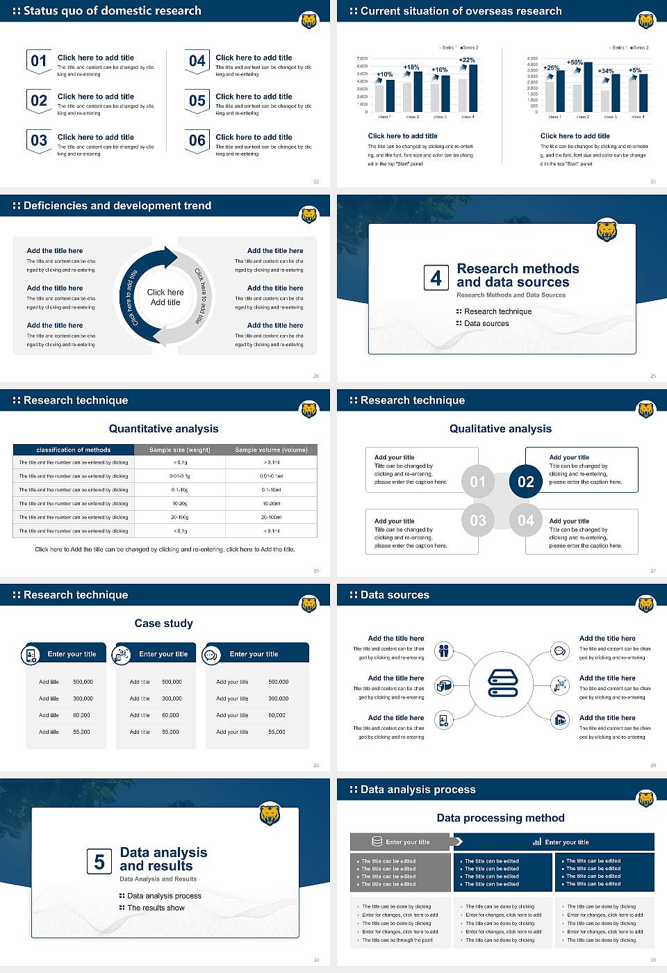University of Northern Colorado Graduation Thesis Defense PPT Template16:9 ratio PPT effect preview image4