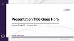 University of Mount Union Thesis Proposal/Graduation Defense PPT Template