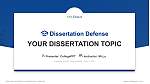 University of North Texas at Dallas Graduation Thesis Defense PPT Template