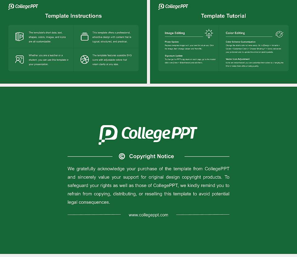 Thomas University Course/Courseware Creation PPT Template16:9 ratio PPT effect preview image5