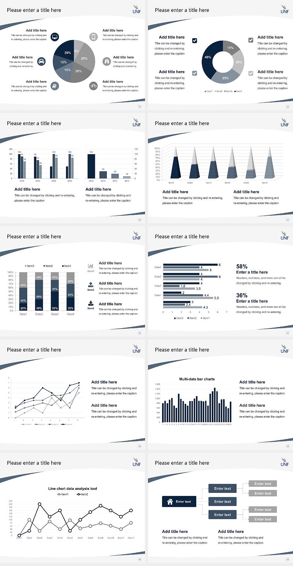 University of North Florida Course/Courseware Creation PPT Template4:3 ratio PPT effect preview image3