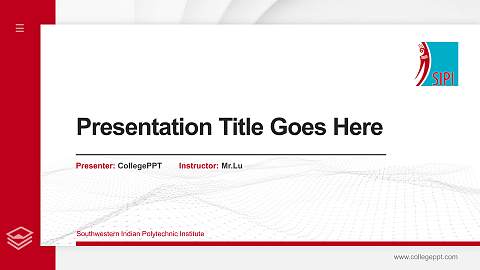 Southwestern Indian Polytechnic Institute Thesis Proposal/Graduation Defense PPT Template