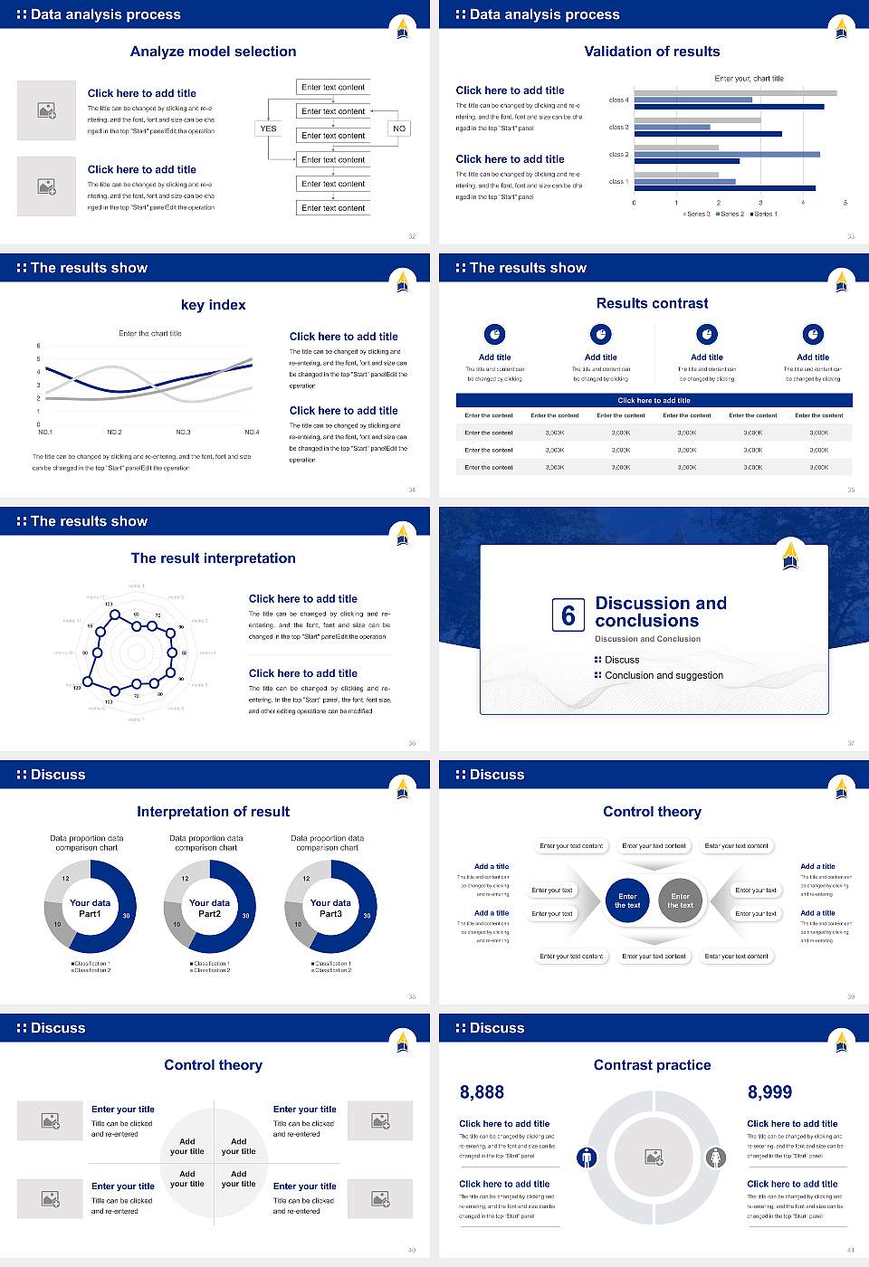 University of North Georgia Graduation Thesis Defense PPT Template16:9 ratio PPT effect preview image5