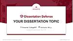University of Minnesota-Crookston学位論文弁論PPTテンプレート