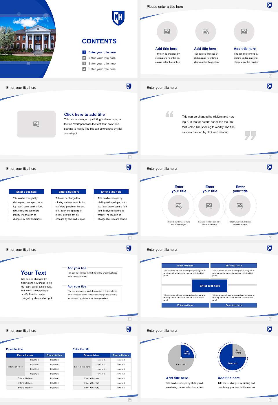 University of New Hampshire-Franklin Pierce School of Law Course/Courseware Creation PPT Template16:9 ratio PPT effect preview image2