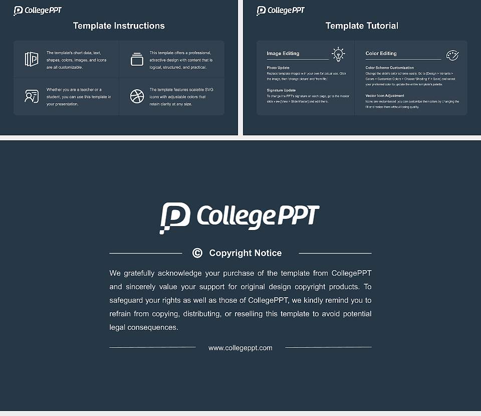 University of North Texas Health Science Center Academic Presentation/Research Findings Report PPT Template16:9 ratio PPT effect preview image5