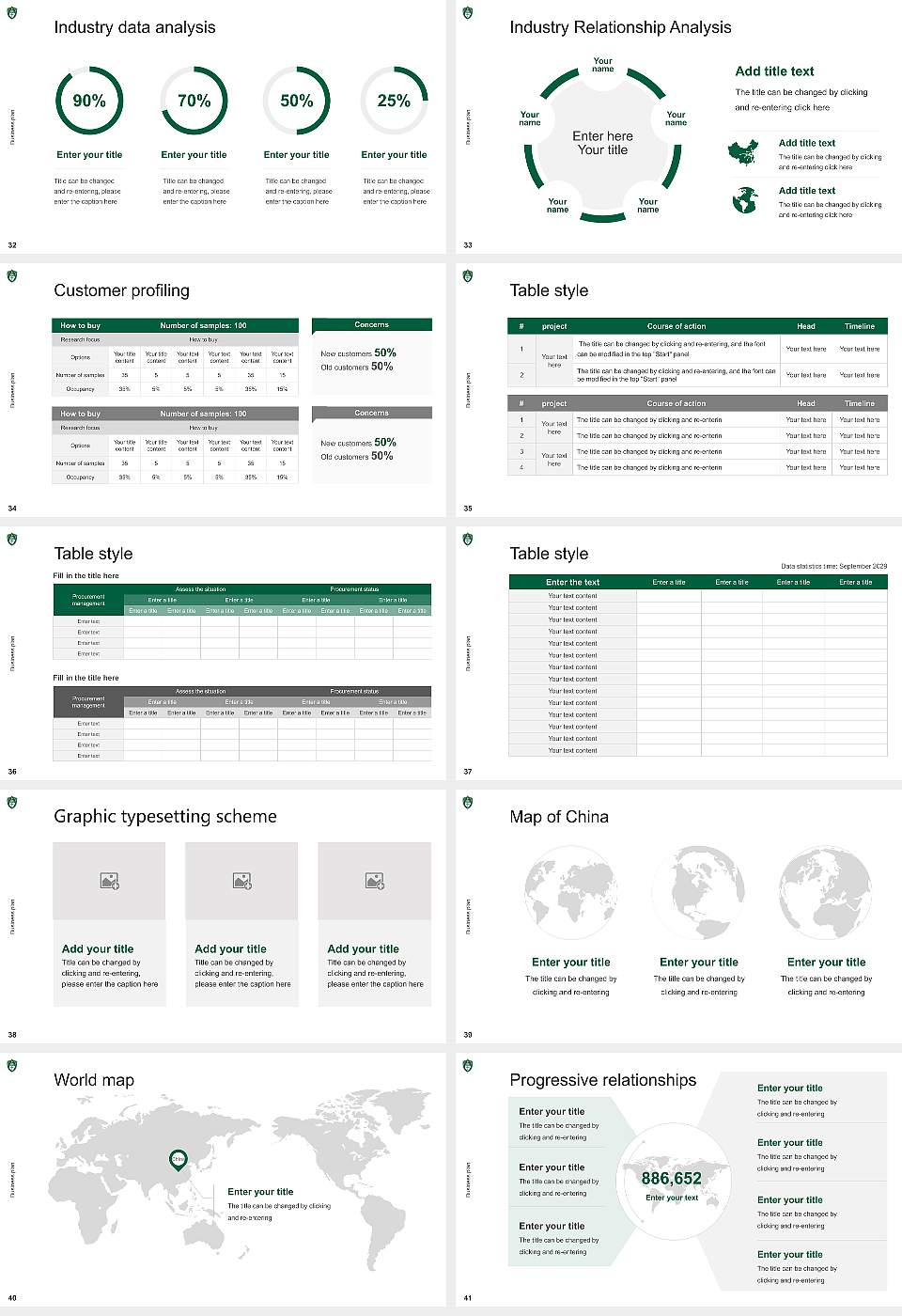 University of Mount Olive Competition/Entrepreneurship Contest PPT Template16:9 ratio PPT effect preview image5