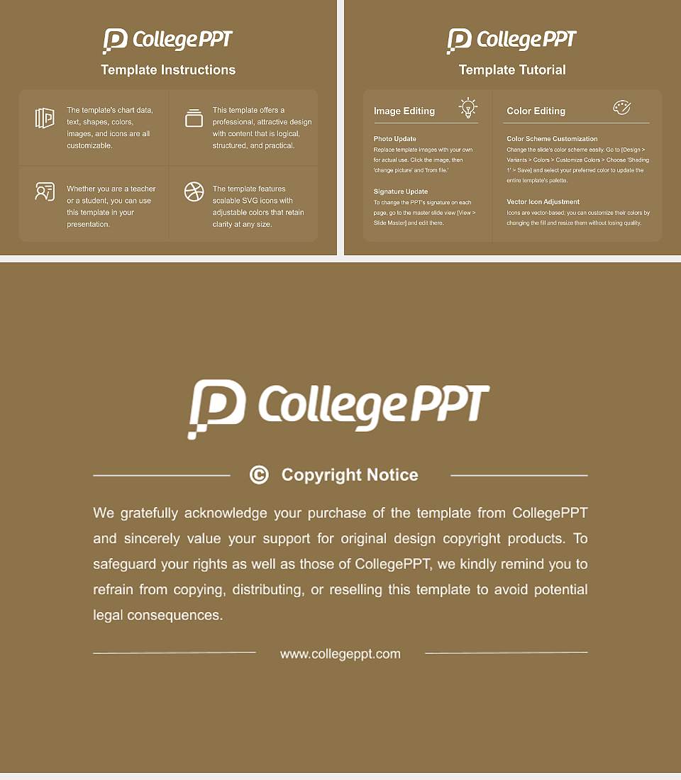 University of North Carolina at Pembroke Course/Courseware Creation PPT Template4:3 ratio PPT effect preview image5