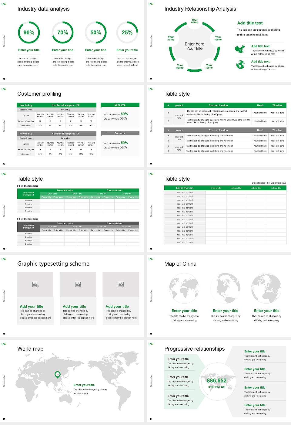 University of North Dakota Competition/Entrepreneurship Contest PPT Template16:9 ratio PPT effect preview image5