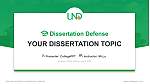 University of North Dakota Disputation Powerpoint Vorlage