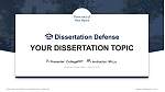 University of New Haven Pertahanan Tesis Templat PPT