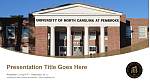 University of North Carolina at Pembroke Course/Courseware Creation PPT Template
