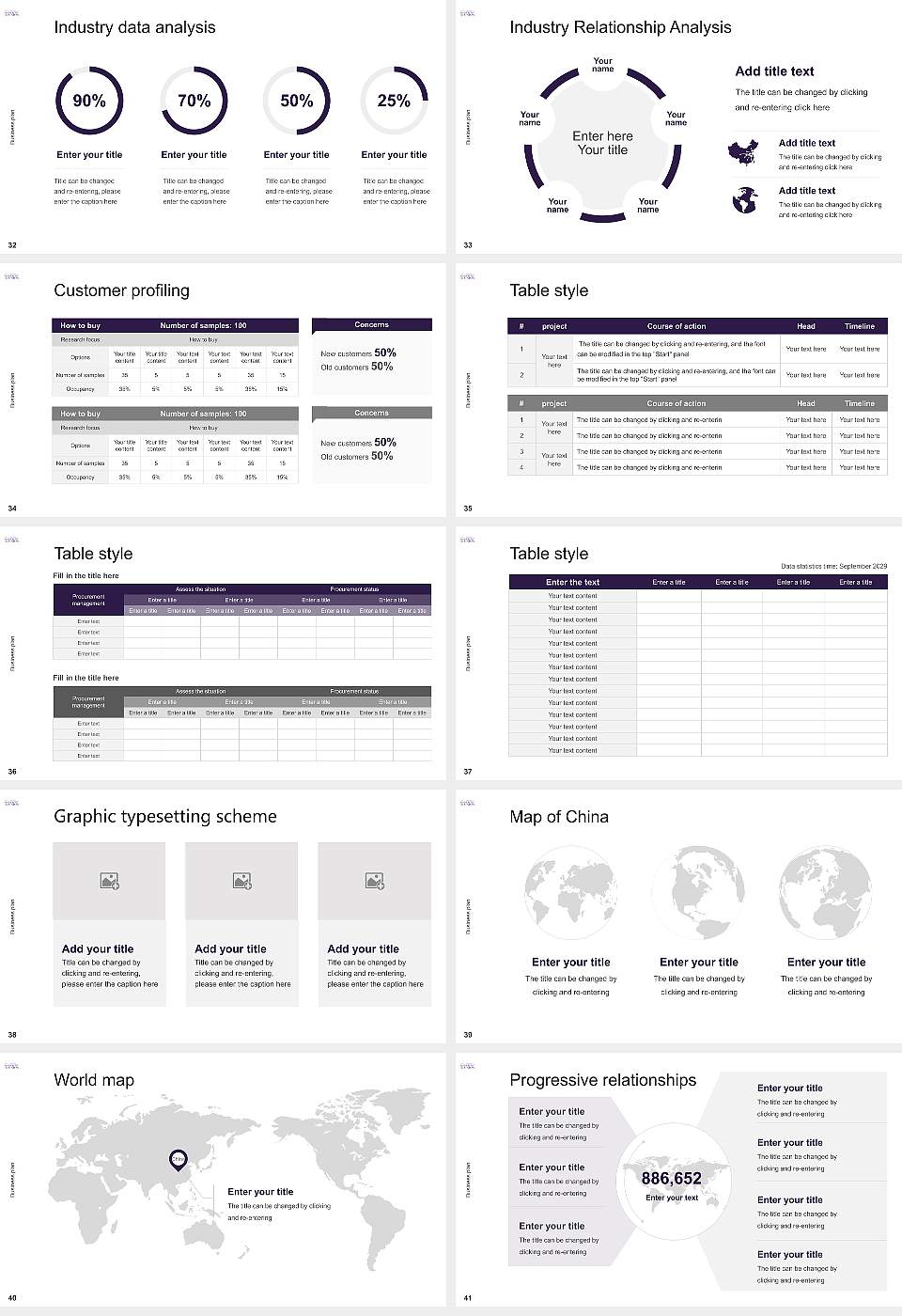 University of Mount Union Competition/Entrepreneurship Contest PPT Template16:9 ratio PPT effect preview image5