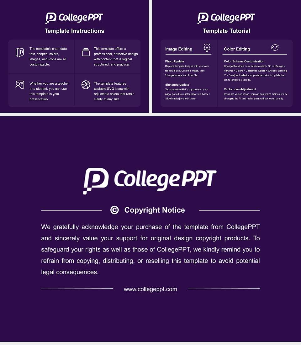 University of North Alabama Course/Courseware Creation PPT Template4:3 ratio PPT effect preview image5