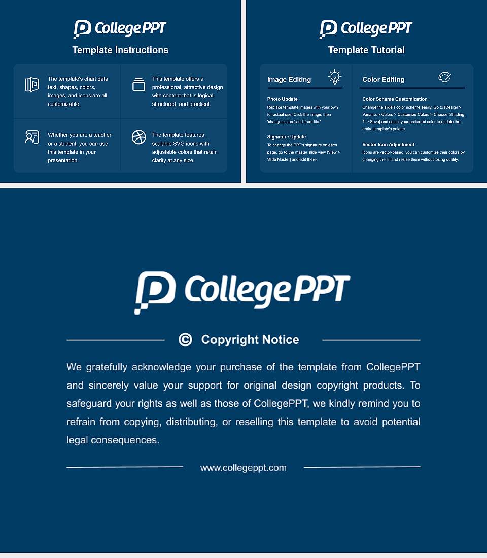 University of Northern Colorado Academic Presentation/Research Findings Report PPT Template4:3 ratio PPT effect preview image5