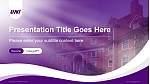 University of Northern Iowa Lecture Sharing and Networking Event PPT Template