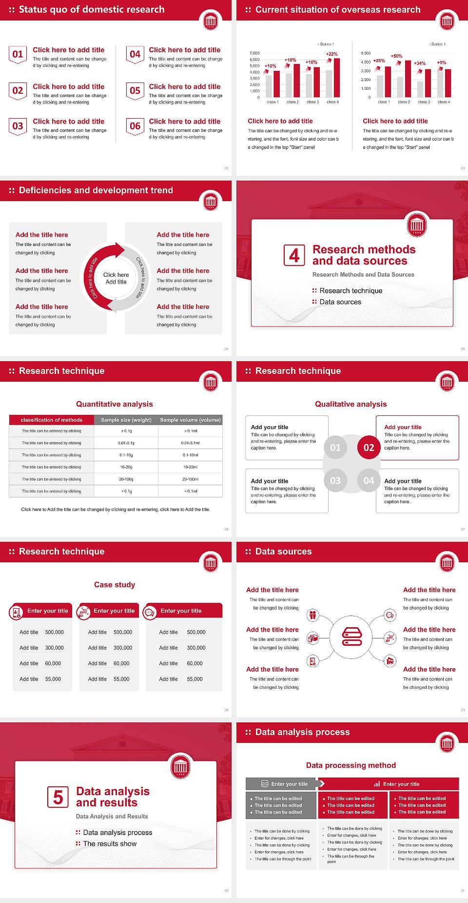 University of Mississippi Graduation Thesis Defense PPT Template4:3 ratio PPT effect preview image4