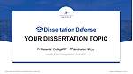 University of North Carolina at Asheville थीसिस रक्षा PPT टेम्पलेट