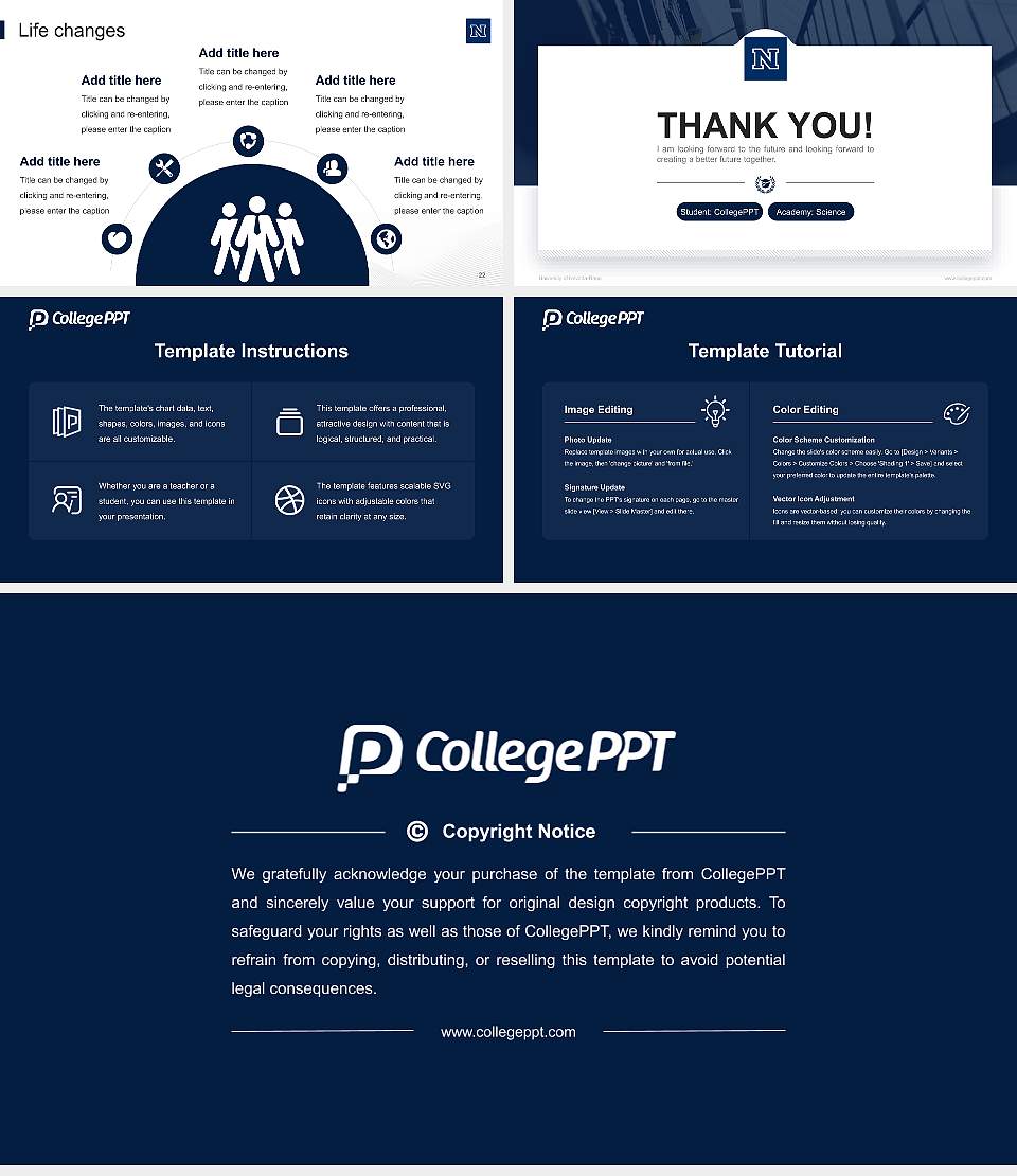 University of Nevada-Reno National Scholarship Defense PPT Template16:9 ratio PPT effect preview image4