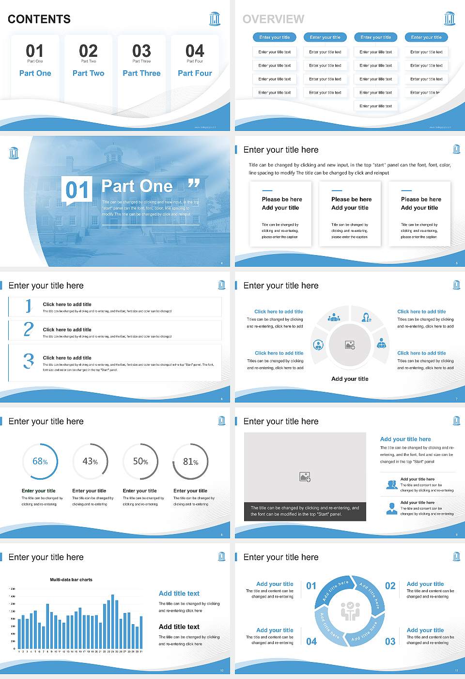 University of North Carolina at Chapel Hill Lecture Sharing and Networking Event PPT Template16:9 ratio PPT effect preview image2