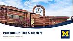 University of Michigan-Dearborn Unterricht Powerpoint Vorlage